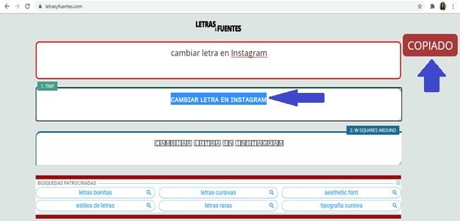 ¿Cómo Cambiar La Letra En Instagram? Pon Otra Tipografía 18 Pasos para cambiar la letra en Instagram