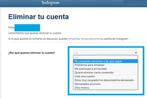 ¿Cómo Eliminar Cuenta en Instagram? 6 ¿Cómo eliminar cuenta en Instagram?
