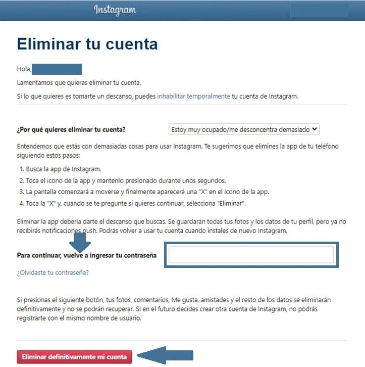 ¿Cómo Eliminar Cuenta en Instagram? 7 ¿Cómo eliminar cuenta en Instagram?