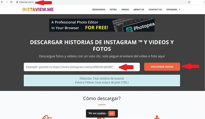 ¿Cómo Descargar Fotos o Vídeos De Instagram? 42 Descargar Fotos o Vídeos De Instagram
