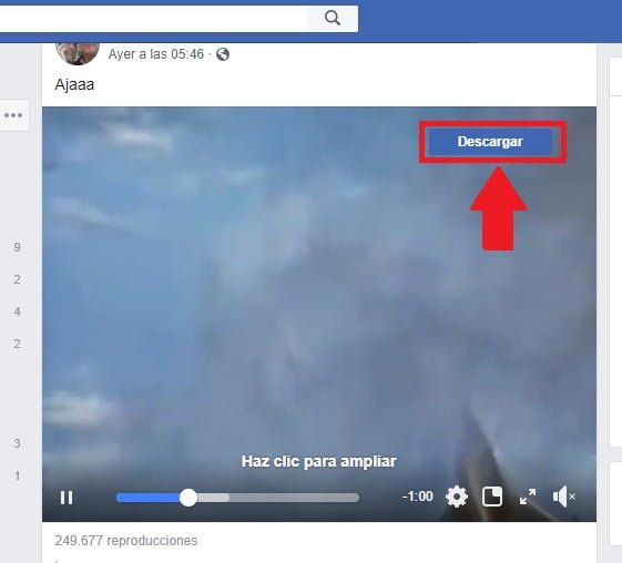 ¿Cómo Descargar Vídeos de Facebook?
