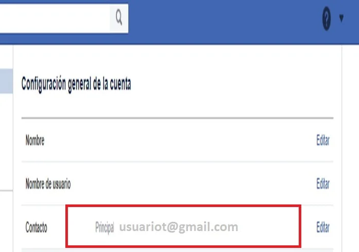 ¿Cómo Saber el Correo Electrónico en Facebook? 28 ¿Cómo Saber el Correo Electrónico en Facebook?