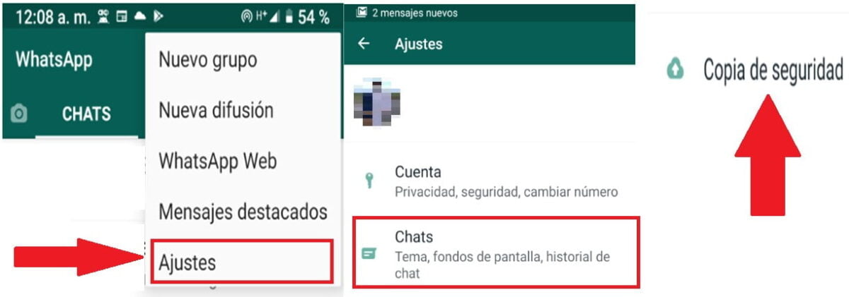 🥇¿cómo Hacer Copia De Seguridad En Whatsapp Paso A Paso 【2020】 9389
