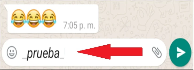 ¿Cómo poner negritas o formatos de texto en WhatsApp? 8 Poner negritas o formatos de texto en WhatsApp