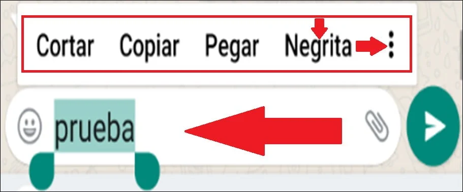 ¿Cómo poner negritas o formatos de texto en WhatsApp? 11 Poner negritas o formatos de texto en WhatsApp