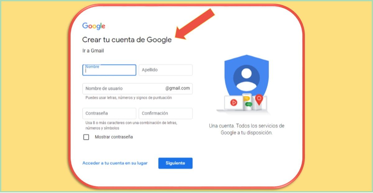 ¿Cuáles son las formas de registrarse en Gmail?