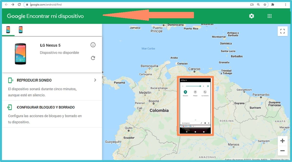 Encontrar tu móvil robado o extraviado a través de Gmail o Google Maps