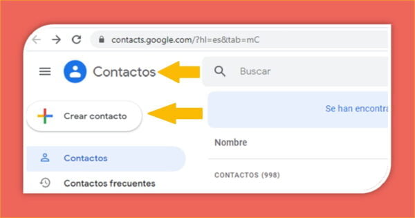 ¿Cuáles son los pasos para agregar nuevos contactos en Gmail?