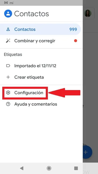 ¿Cuáles son los pasos para guardar los contactos de la agenda en Gmail? 23 Guardar los contactos de la agenda en Gmail