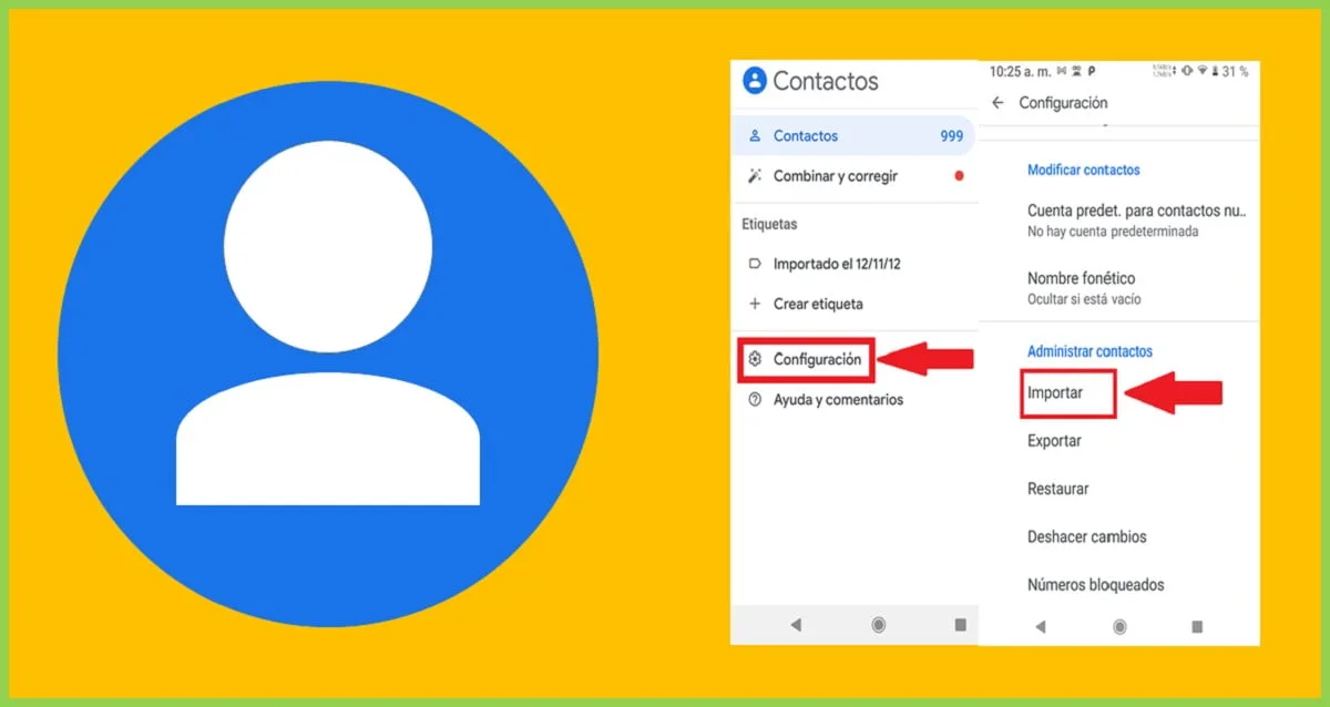 ¿Cuáles son los pasos para guardar los contactos de la agenda en Gmail? 26 Guardar los contactos de la agenda en Gmail