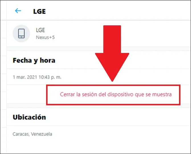 Cerrar sesión de Twitter en todos los dispositivos 11 Cerrar sesión de Twitter
