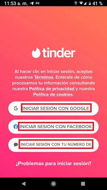 Cambiar la contraseña en Tinder: ¿Cuáles son los pasos? 14 cambiar la contrasena en tinder paso 1