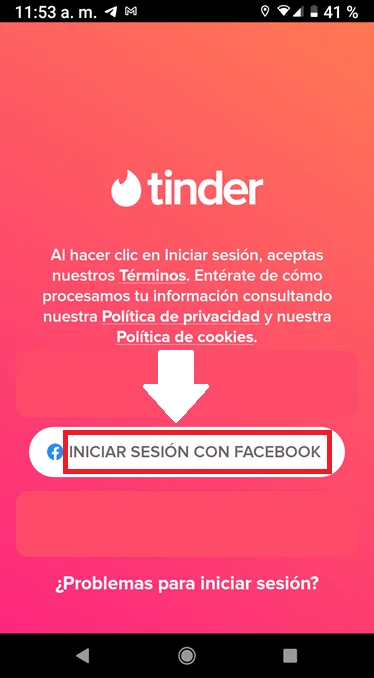 Cambiar la contraseña en Tinder: ¿Cuáles son los pasos? 15 cambiar la contrasena en tinder paso 2