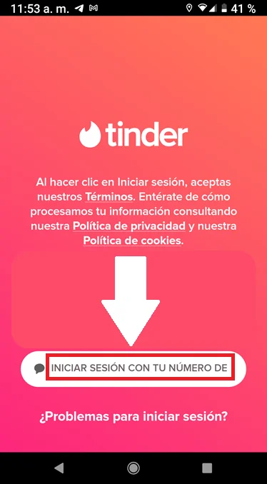 Cambiar la contraseña en Tinder: ¿Cuáles son los pasos? 16 cambiar la contrasena en tinder paso 3