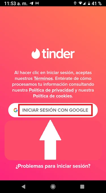 Cambiar la contraseña en Tinder: ¿Cuáles son los pasos? 17 cambiar la contrasena en tinder paso 4