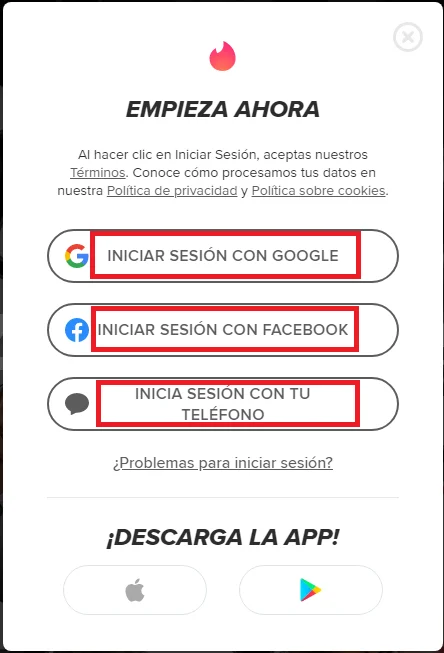 Formas de recuperar cuenta de Tinder 15 Recuperar cuenta de Tinder