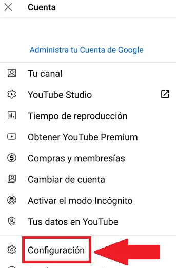 Activar el modo oscuro en YouTube 9 Activar el modo oscuro