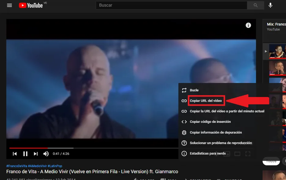 Descargar música desde YouTube 6 Descargar música
