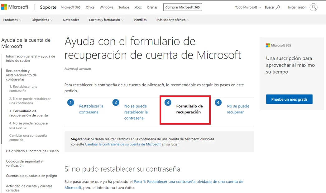 Recuperar una cuenta de Skype 9 Recuperar una cuenta de Skype