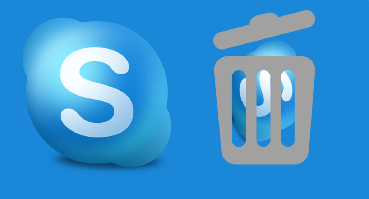 Eliminar cuenta de Skype